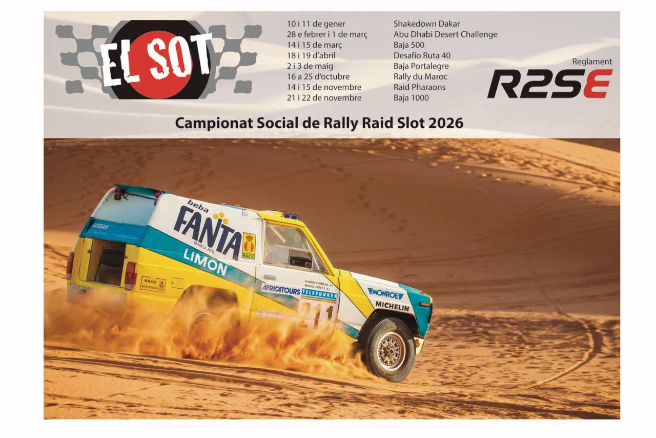 CALENDARIO RAID EL SOT 2026