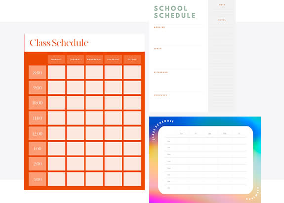 Class Schedule Maker