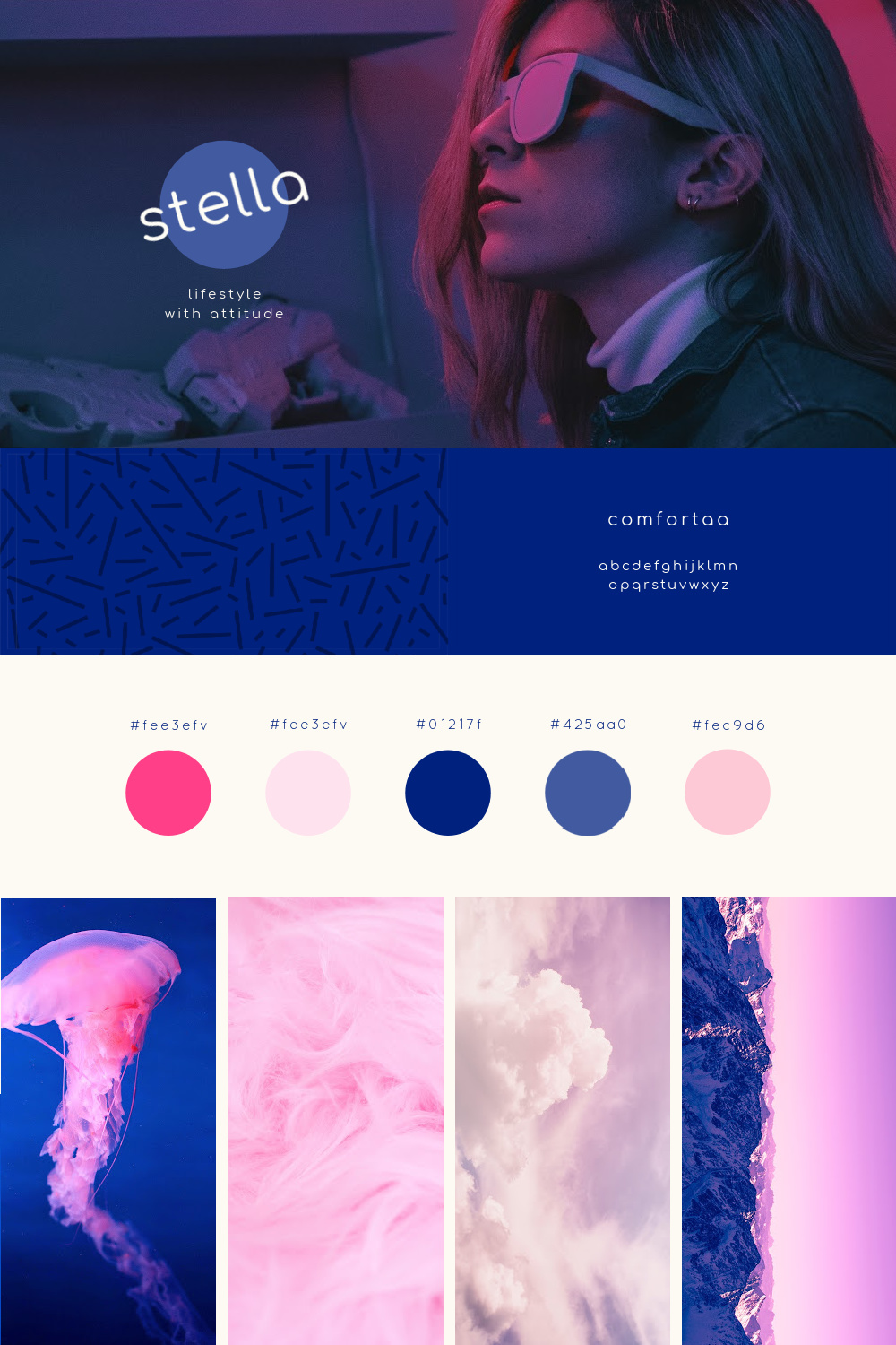 Brand board template at PicMonkey