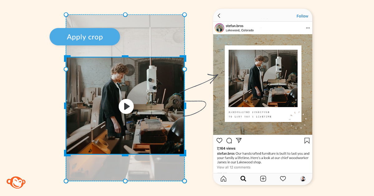 Crop Video for Social Media PicMonkey Social Media Posts with Video