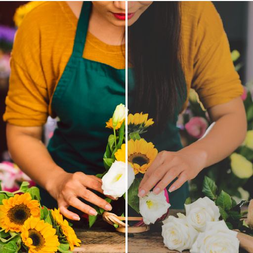 fix photo mistakes with filters in picmonkey see before and after images