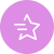 Purple circle with white shooting star icon in center.