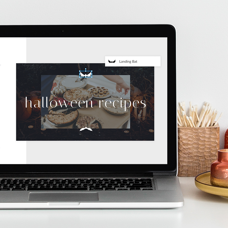Create halloween posts and images for your website and social media