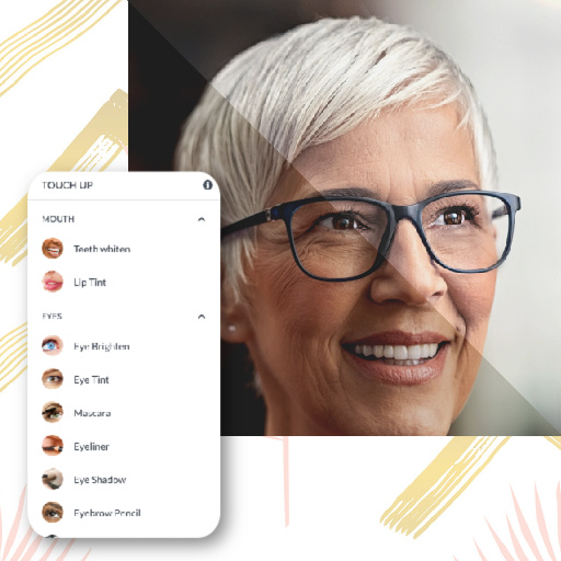 touch up tools for better self portraits profile pictures