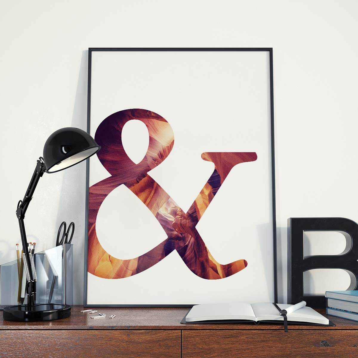 design a poster in picmonkey and print it out with an online print store