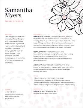 sam-myers-resume-template