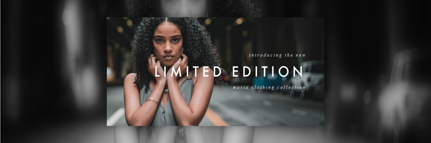 Clothing Twitter banner maker template at PicMonkey