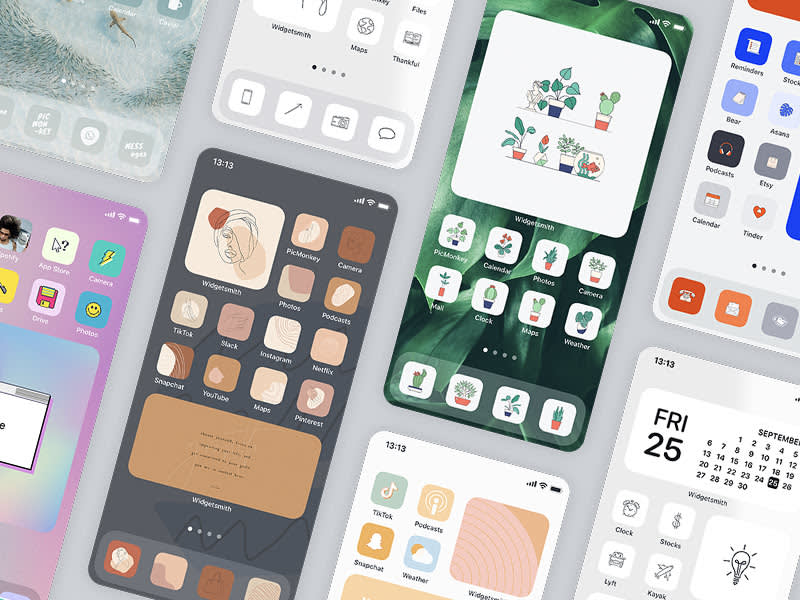 Free and customizable iphone background templates