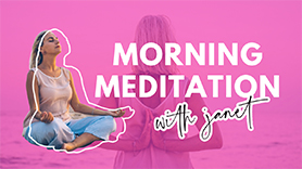  Plantilla de YouTube de meditación matutina de PicMonkey