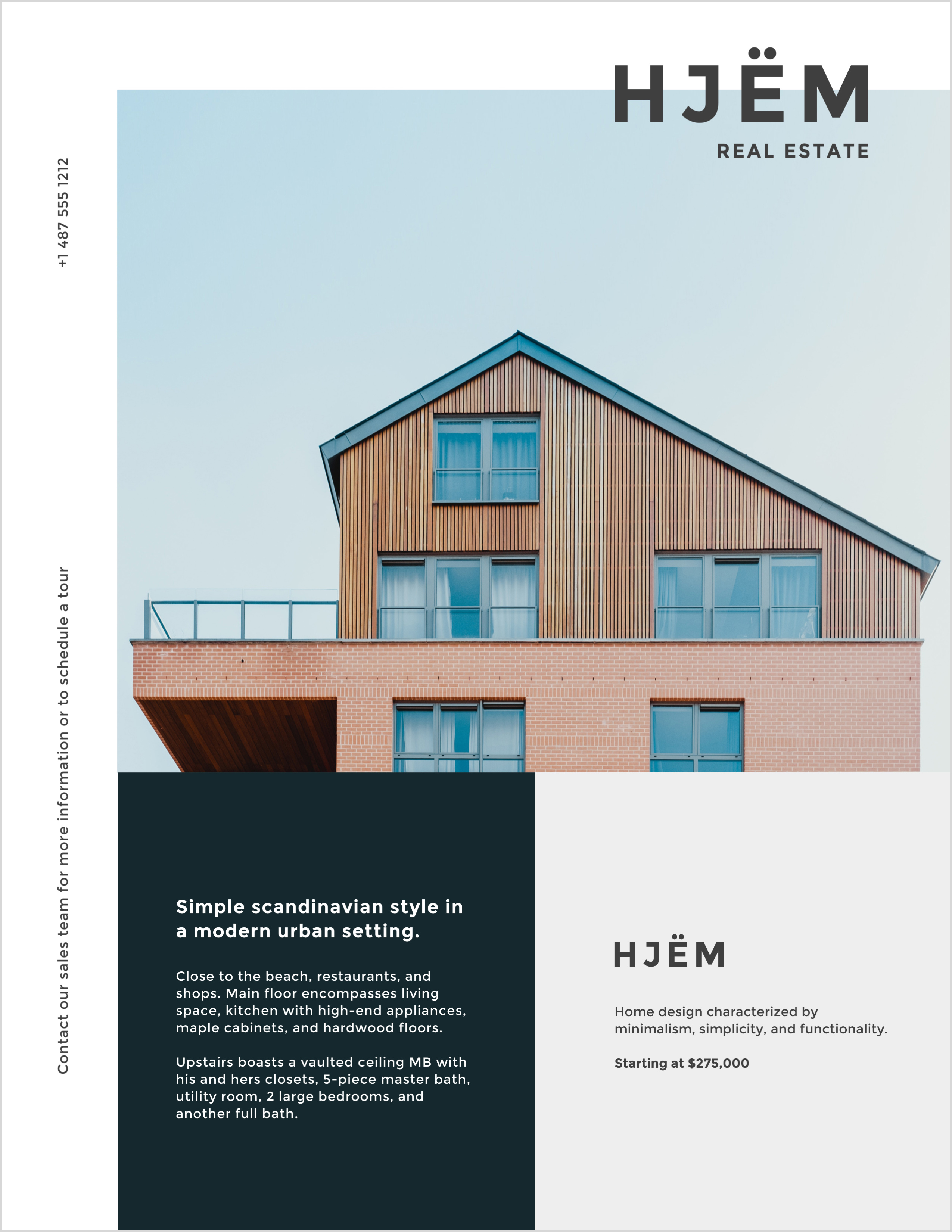 real estate home flyer