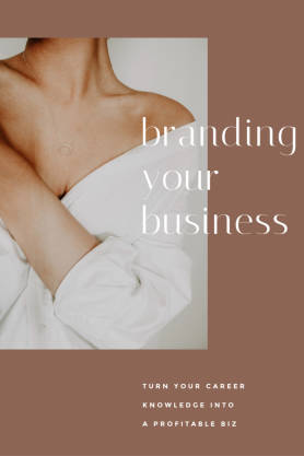 Branding Your Business pinterest template