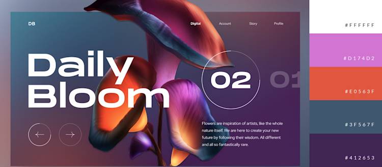 3 Color Website Layout Website Color Schemes | Make Your Own Color Palettes | PicMonkey