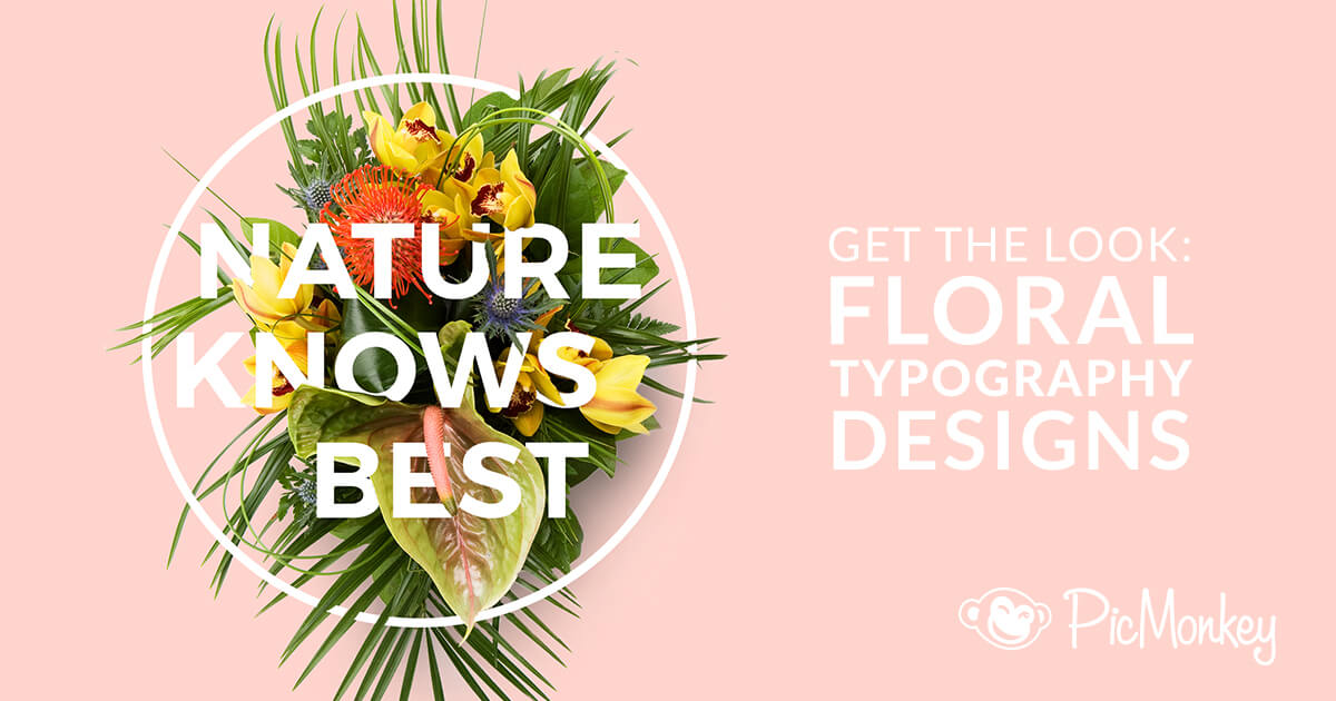 Get the Floral Typography Effect in Minutes