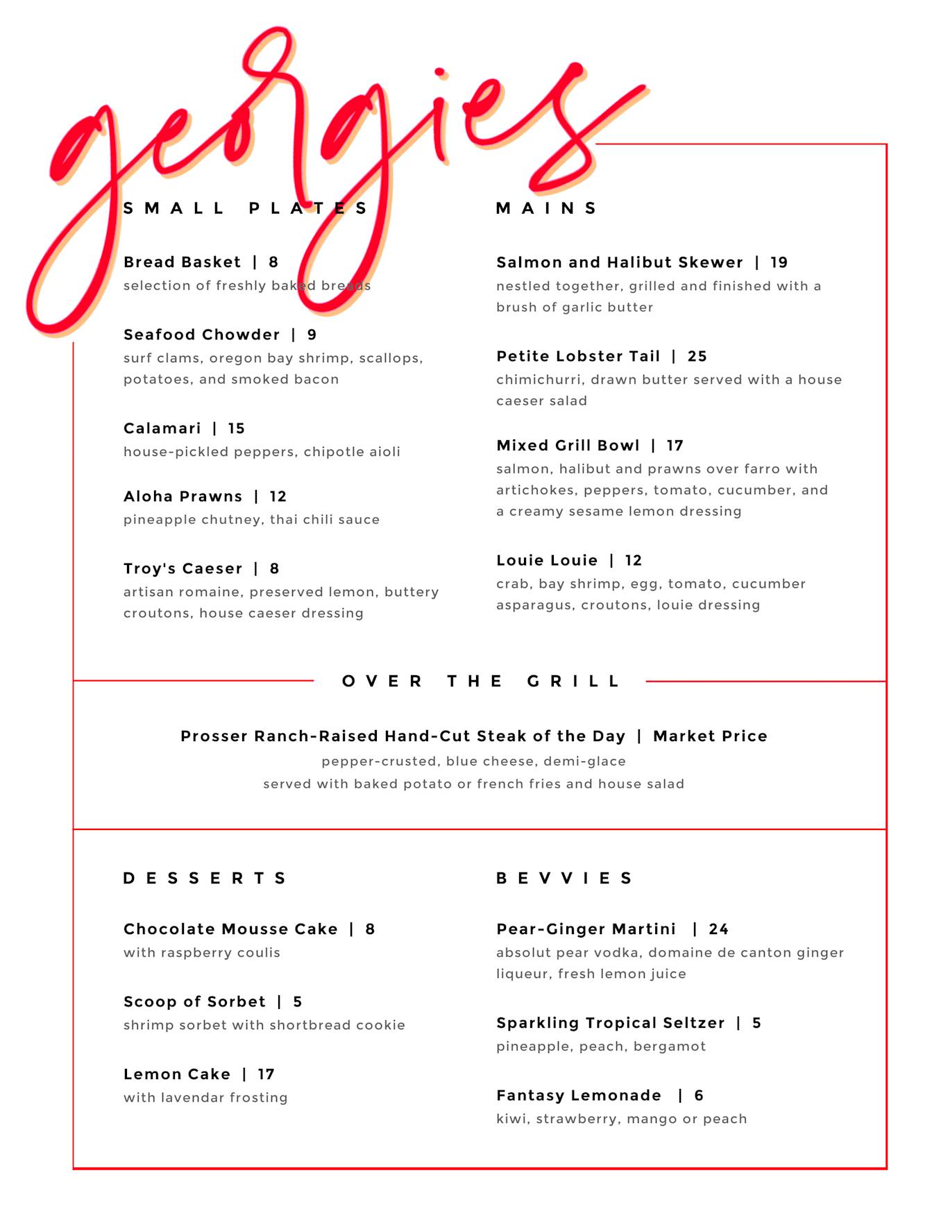 Menu Templates | Create Multi-Page Menus | PicMonkey