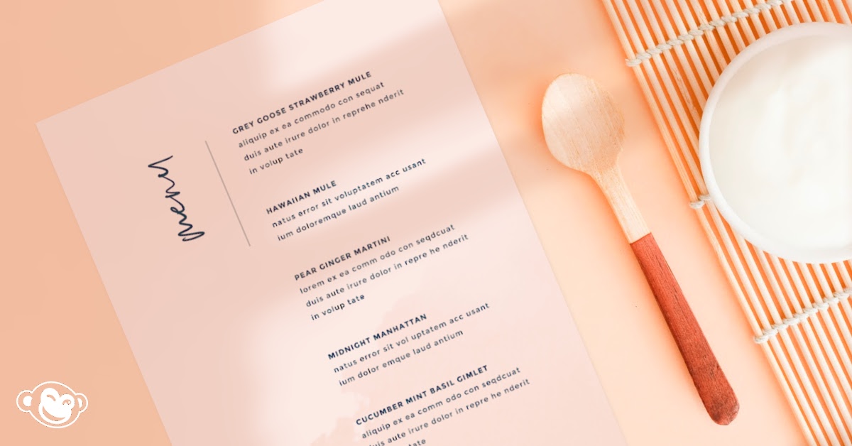 How to Make a Menu | Design Tips | PicMonkey