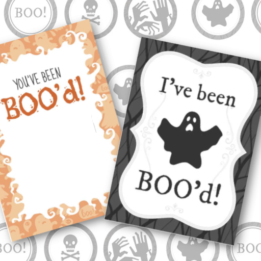 You've Been Booed printable at PicMonkey. 