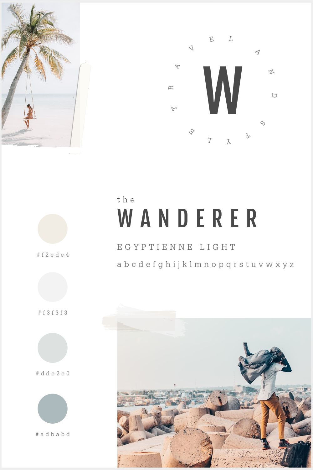 Brand board template at PicMonkey