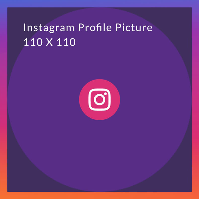 instagram circle profile picture