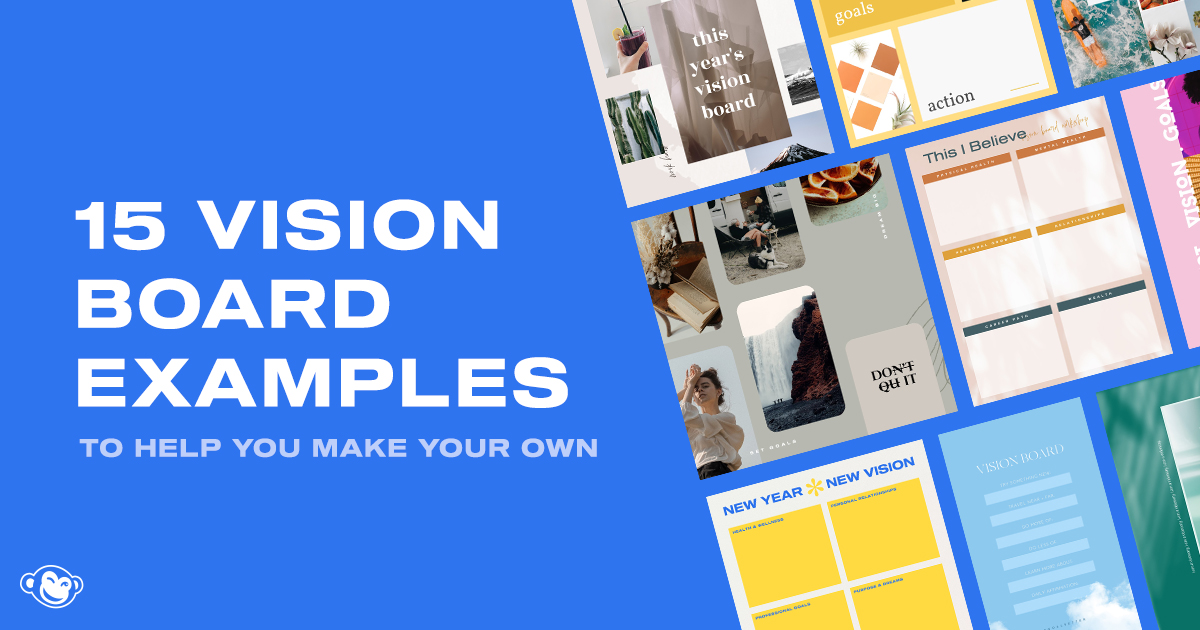Vision Board Examples, Make Your Own Vision Board
