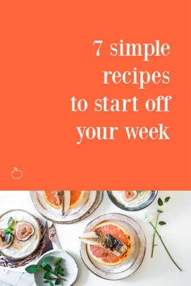 7 Simple Recipes pinterest template