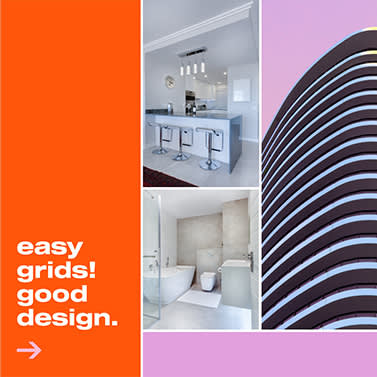 Conception de collage PicMonkey avec le texte « grilles faciles ! bonne conception ».