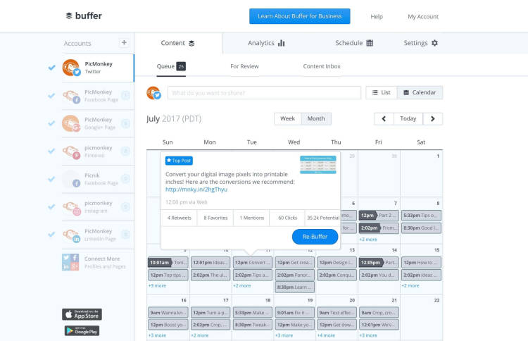 Buffer: All-you-need social media toolkit for small businesses