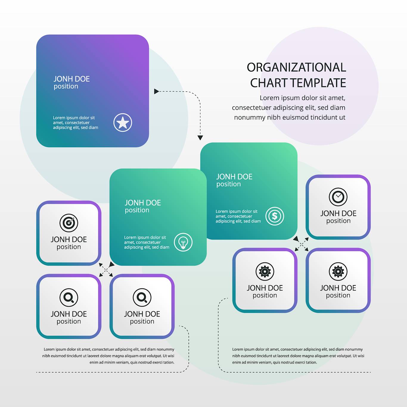 12 Organizational Chart Examples | Design Templates & Tips | PicMonkey