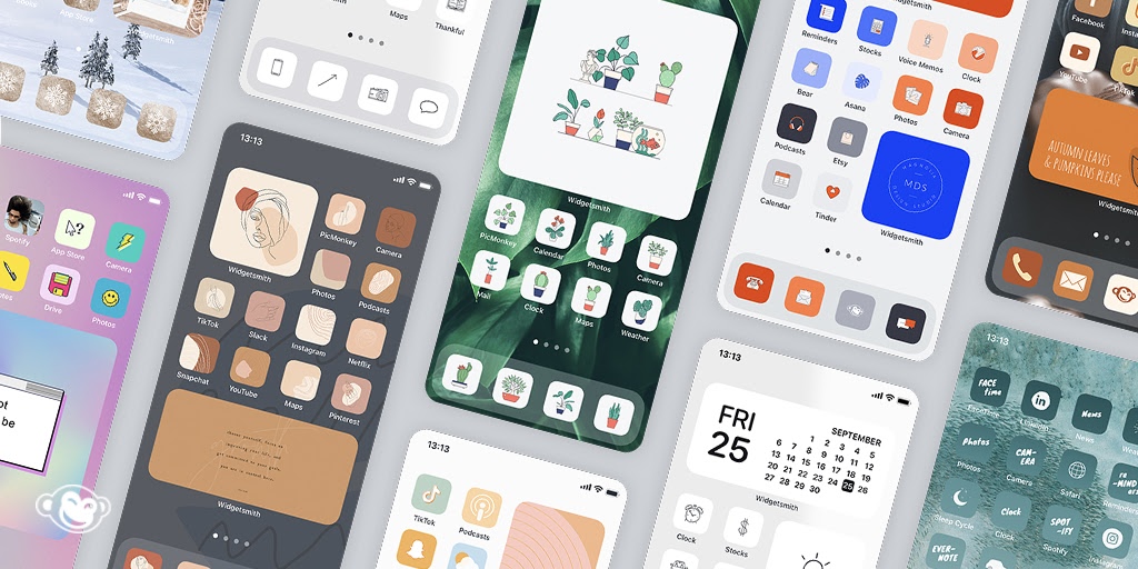 iOS 14 Home Screen Ideas | Make Aesthetic Backgrounds Online ...