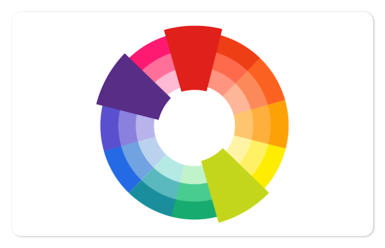 Split Complementary Pattern Color Theory | How to Use the Color Wheel for Your Designs | PicMonkey