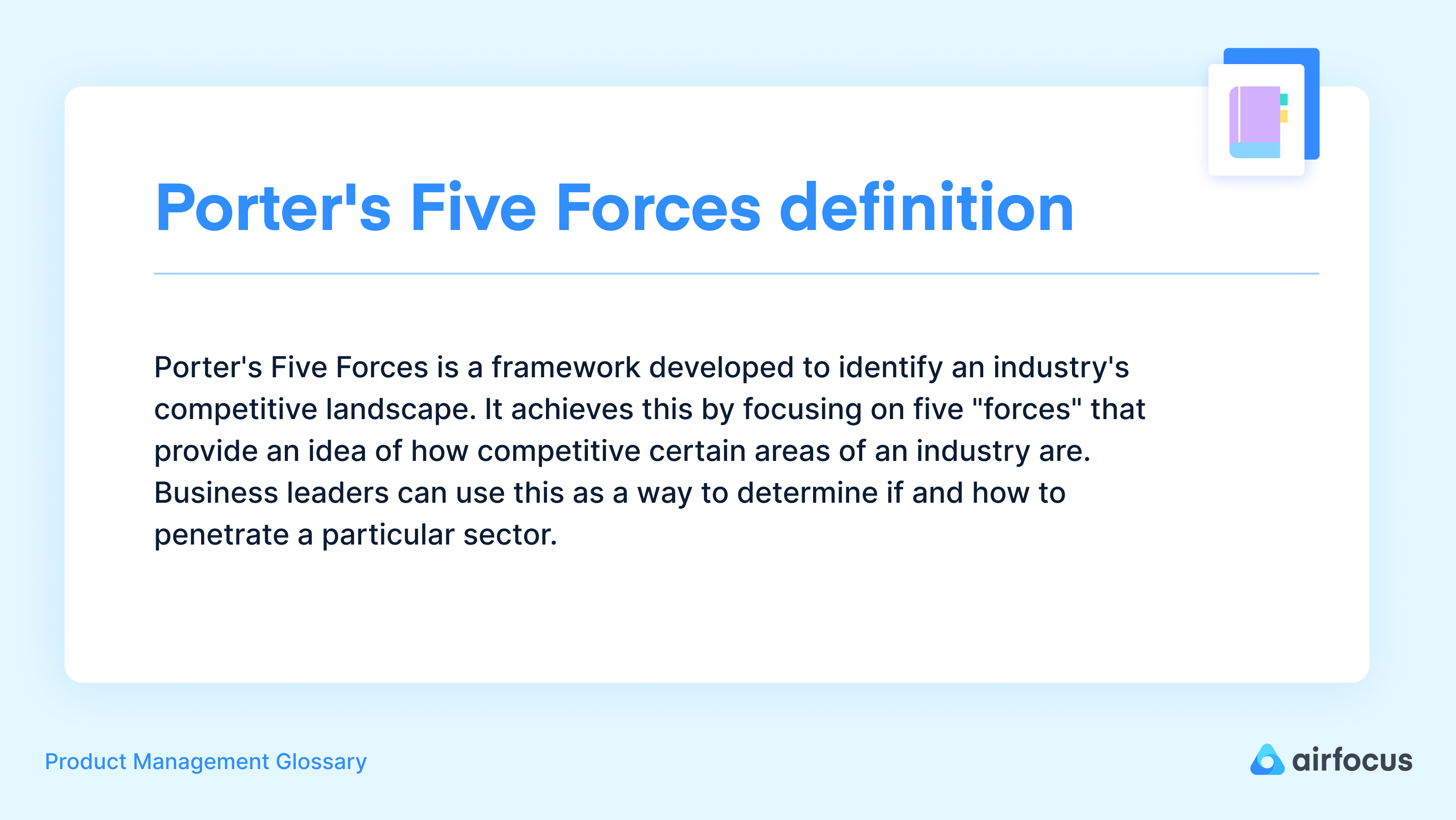 Porter's Five Forces: Definition & Examples