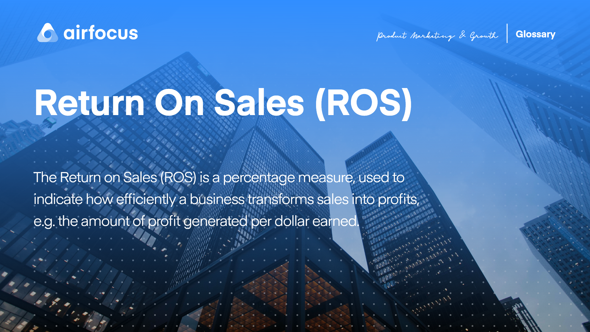 What Is Return On Sales Ros Definition Calculation Usage