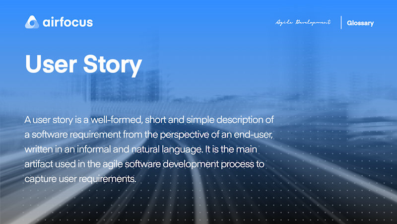 What Is A User Story