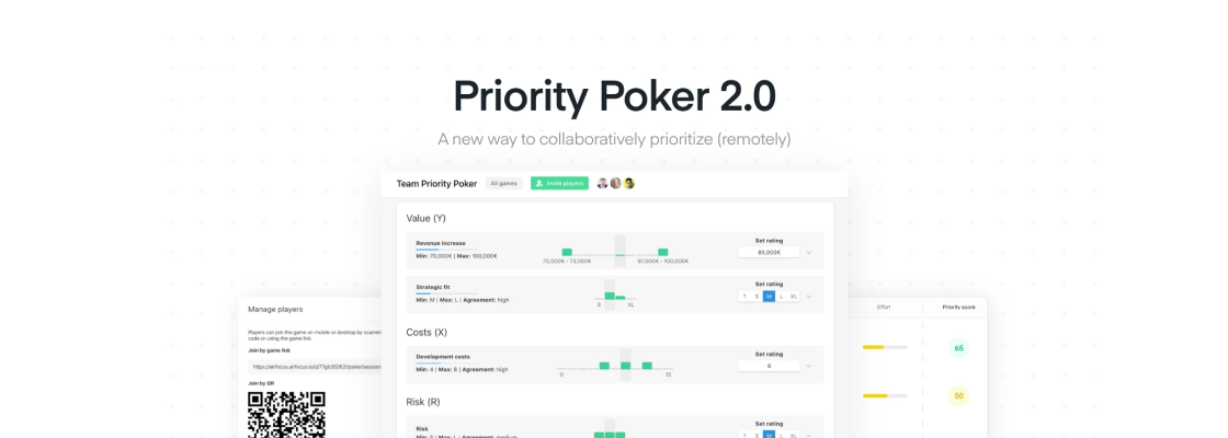 Priority Poker 2.0: A New Way to Collaboratively Prioritize