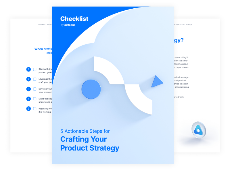 Product strategy checklist