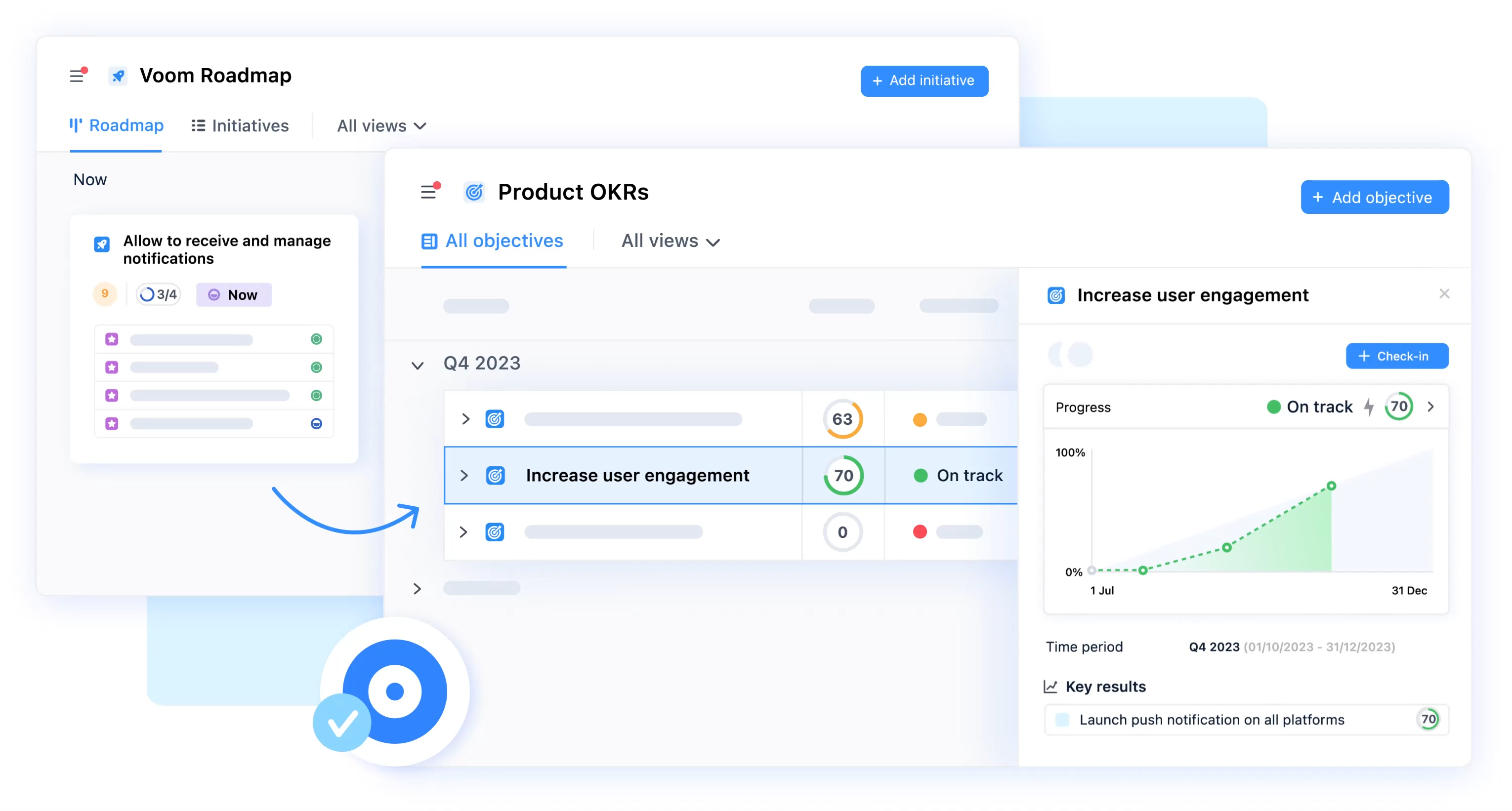 airfocus Objectives & OKRs software