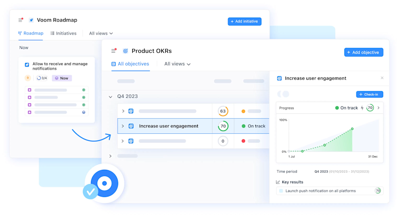 airfocus Objectives & OKRs software