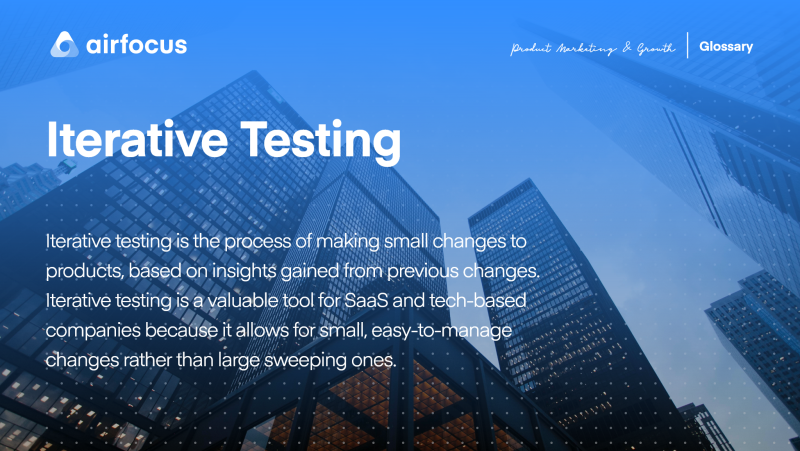 What is Iterative Testing