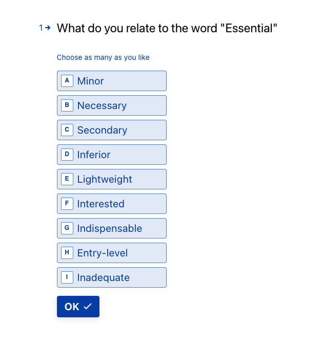 How to test wording in case of SAAS pricing