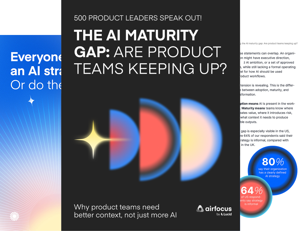 airfocus eBook: The AI maturity gap: Are product teams keeping up? - information