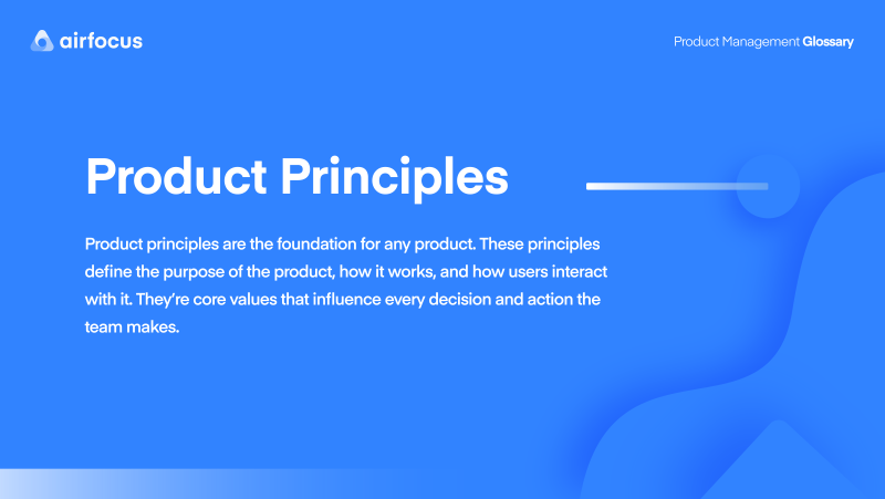What Are Product Principles