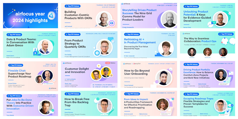 airfocus Webinars 2024