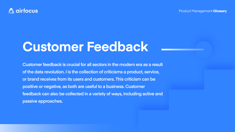 Customer Feedback