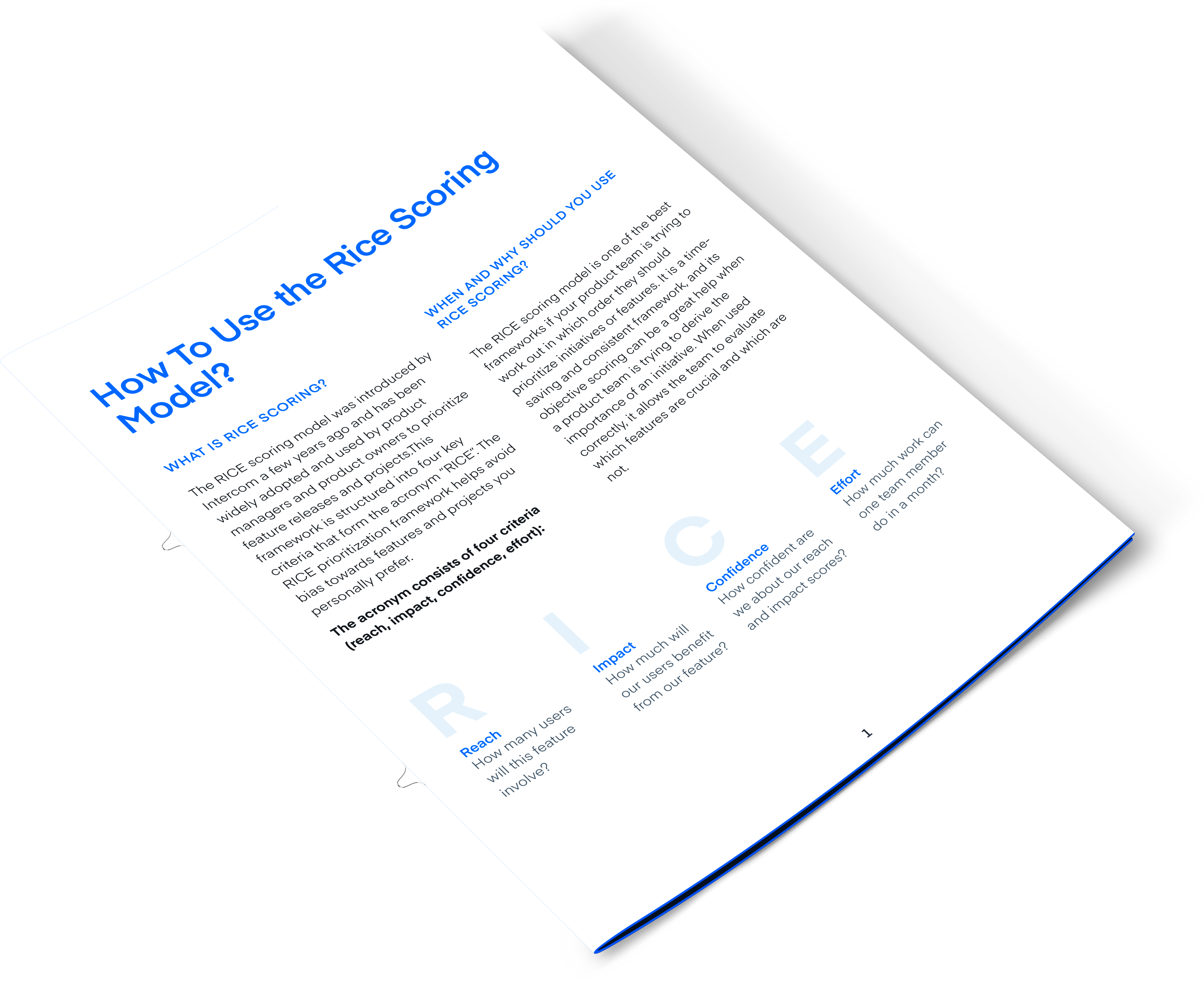 airfocus 5-min guide: How to use the RICE scoring model - cover
