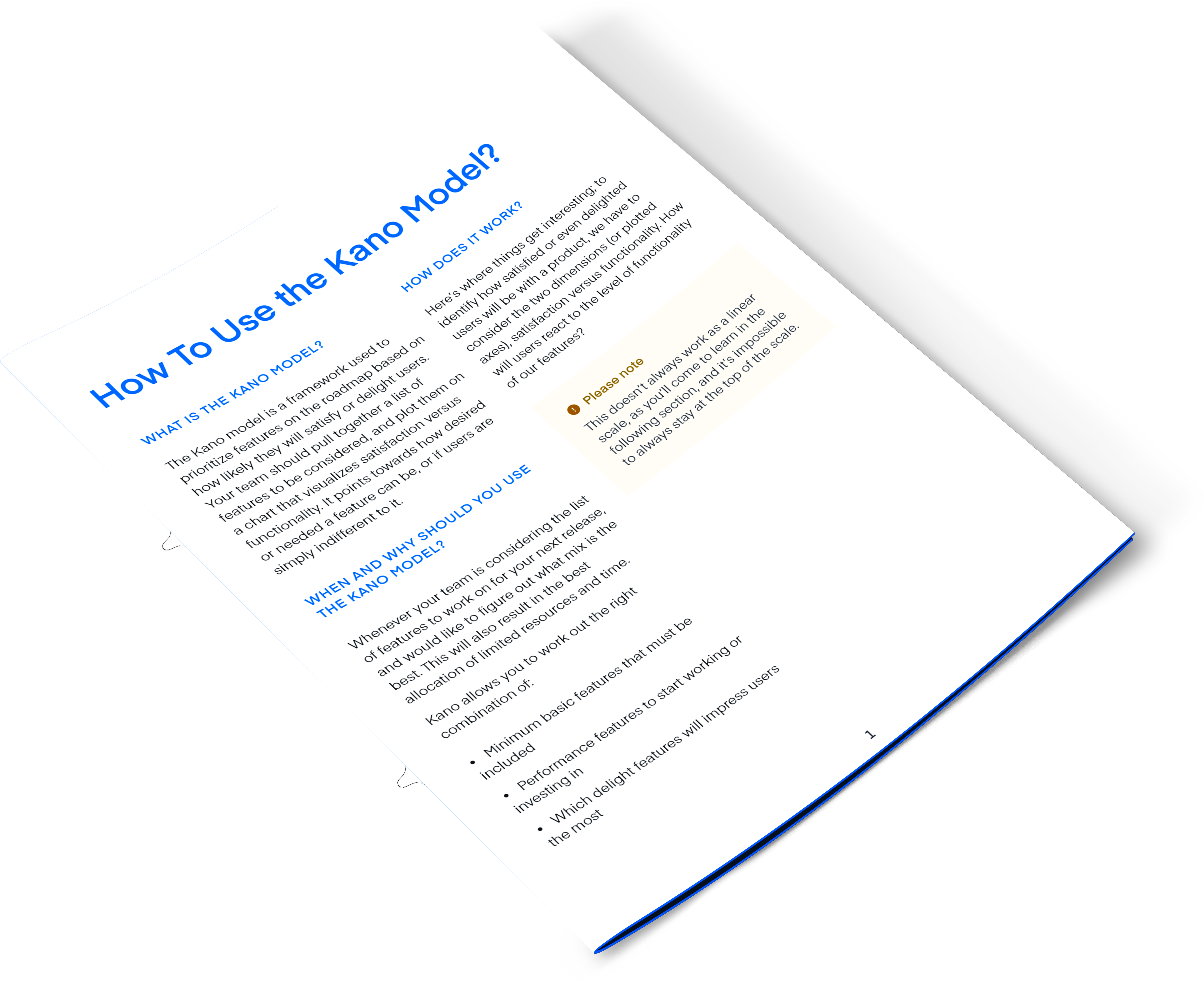 airfocus 5-min guide: How to use the Kano model - cover