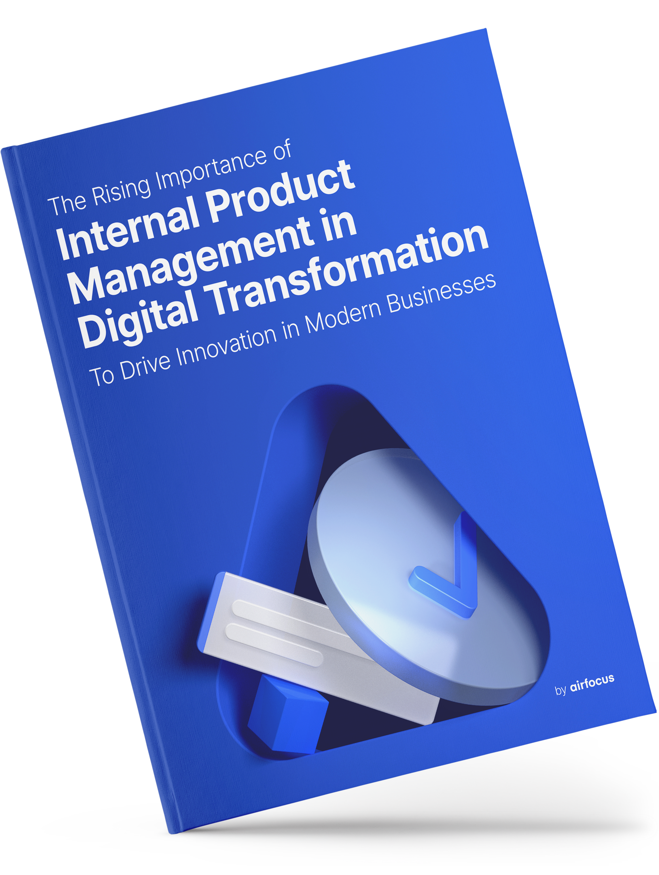 airfocus eBook: Internal product management in digital transformation - cover
