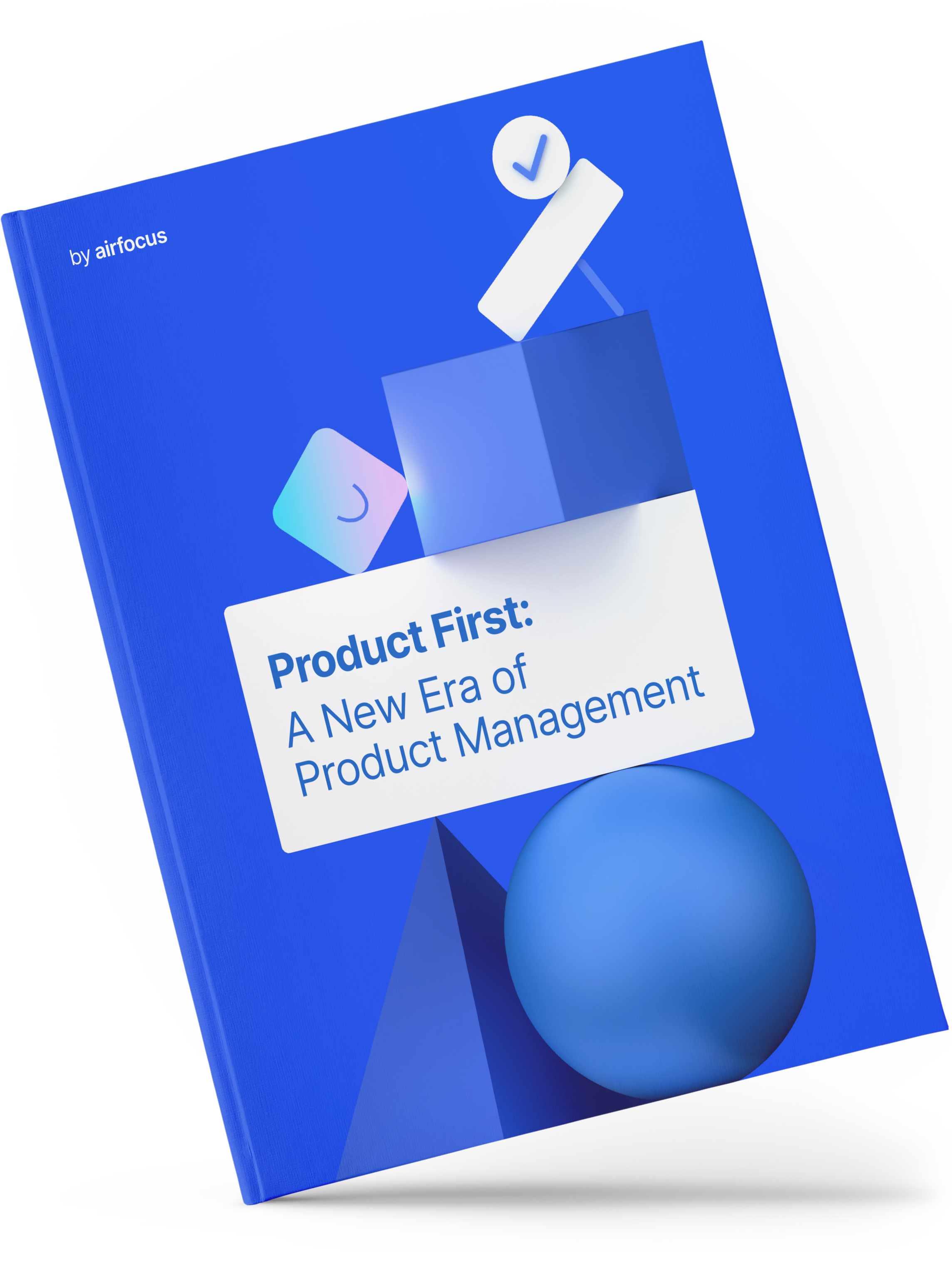 airfocus eBook: Product first: A new era of product management - cover