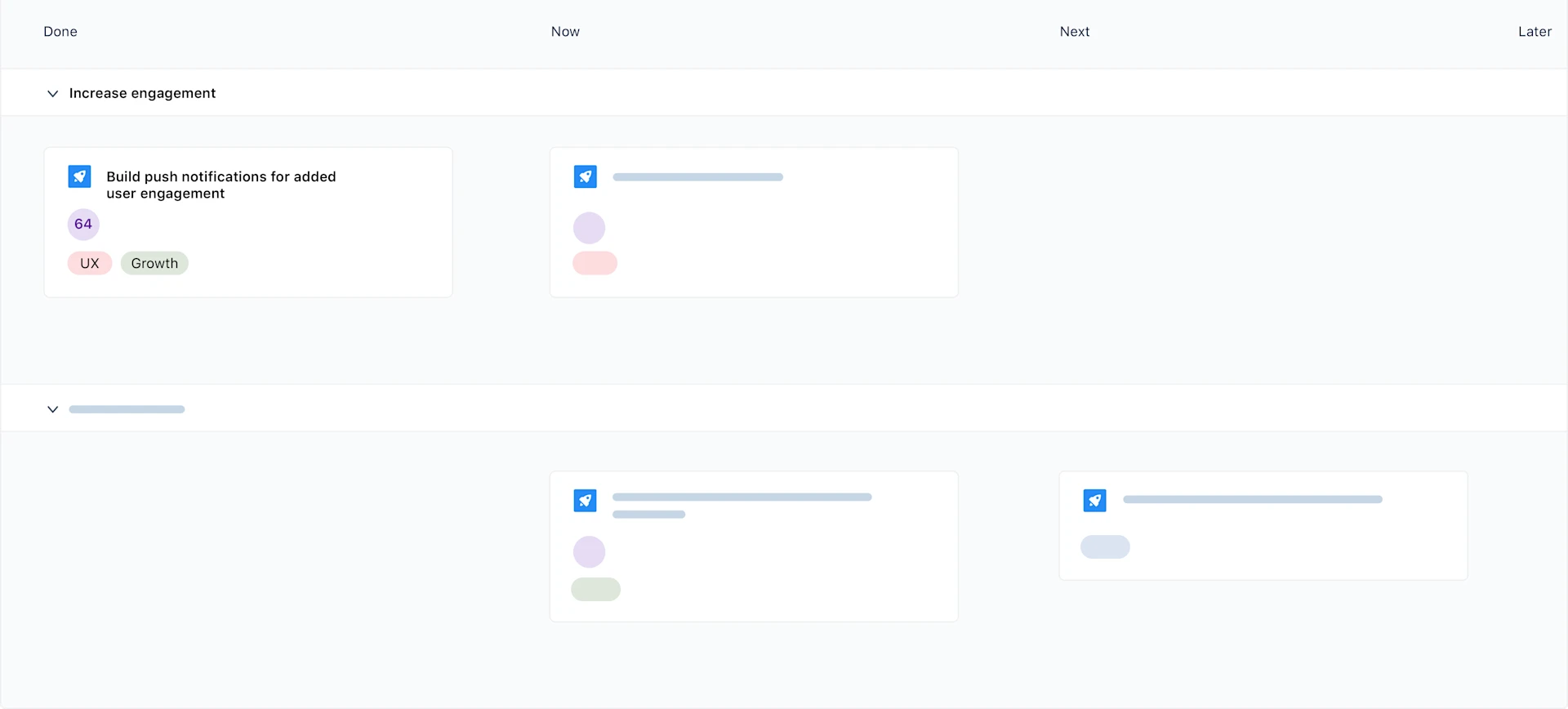 airfocus Outcome-based roadmap template