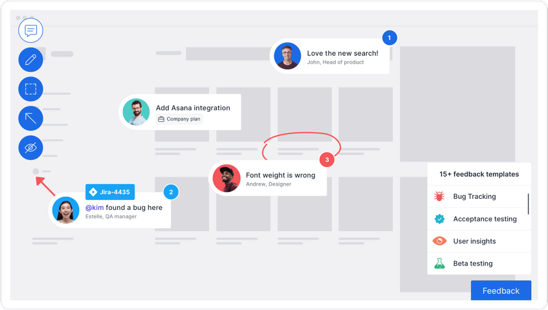 Usersnap Customer Feedback Management Software