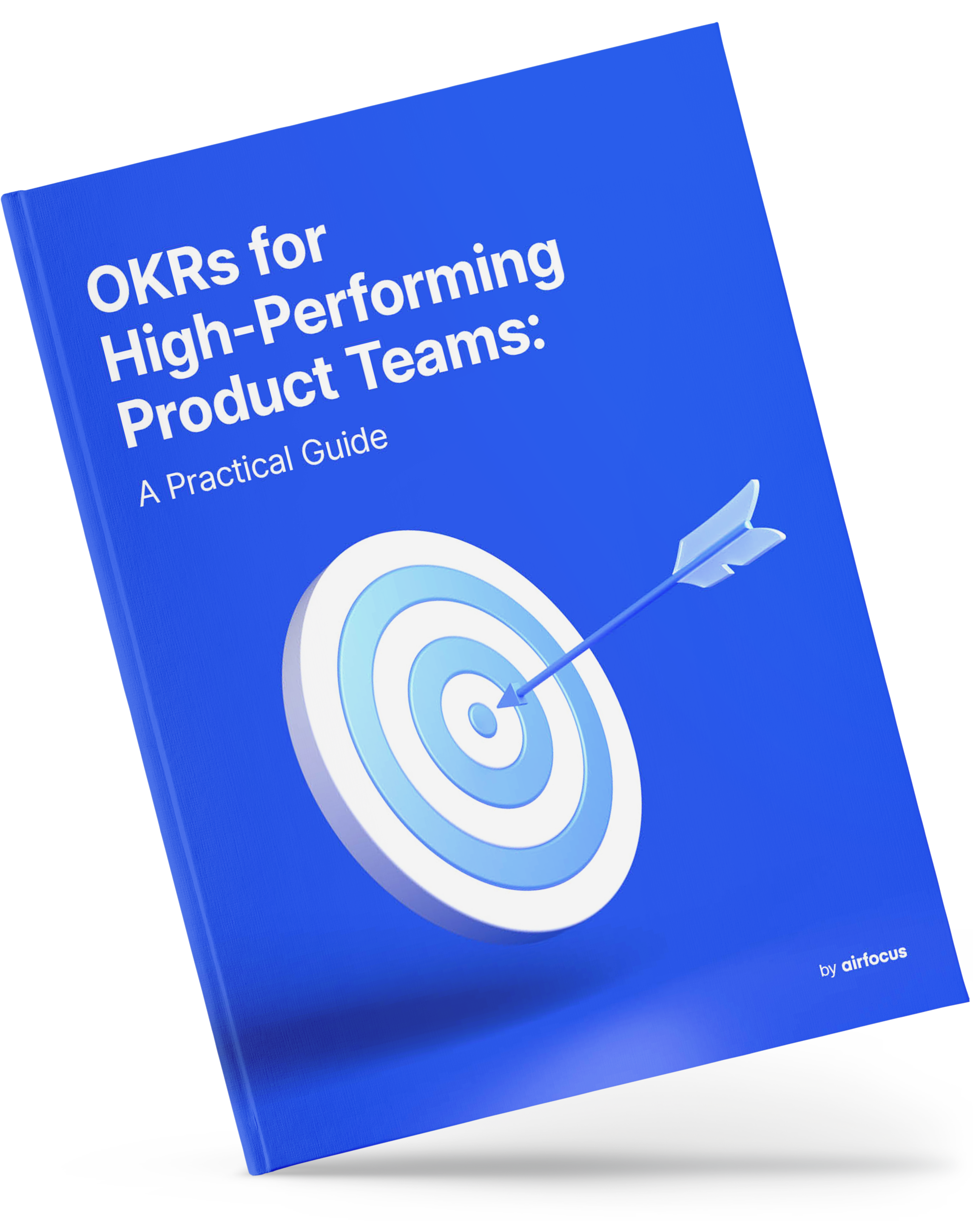 airfocus eBook: OKRs for high-performing product teams: A practical guide - cover