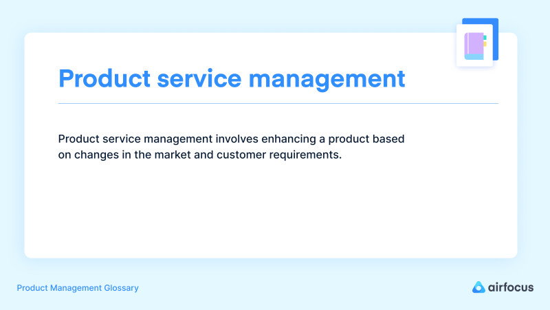 What is Product Service Management